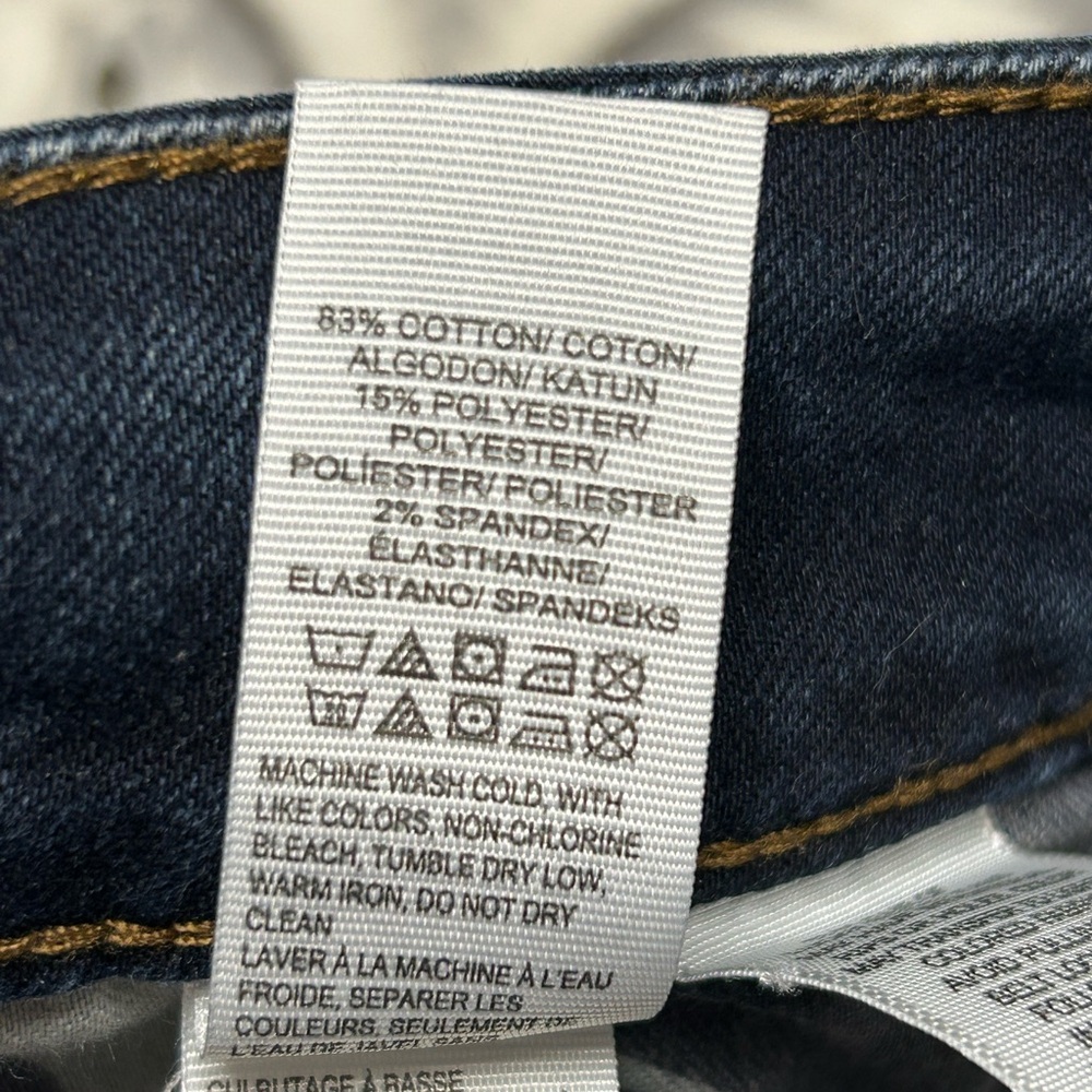 Lucky Brand Lolita Skinny jeans dark blue sz 14A - Picture 5 of 6